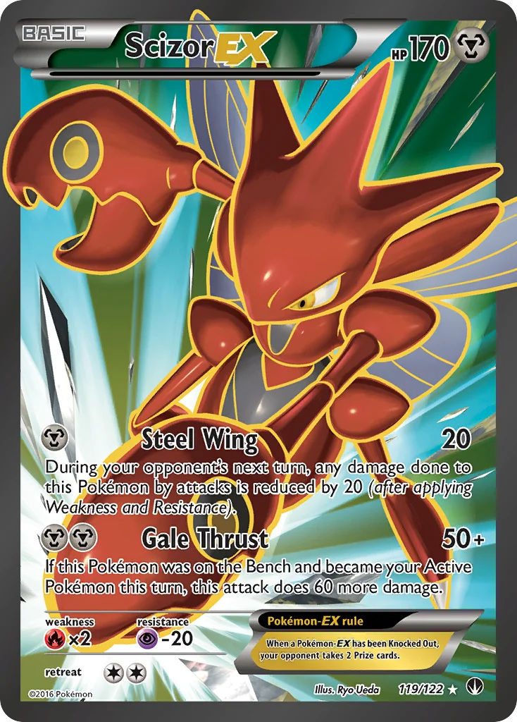 Scizor-EX Pokemon card