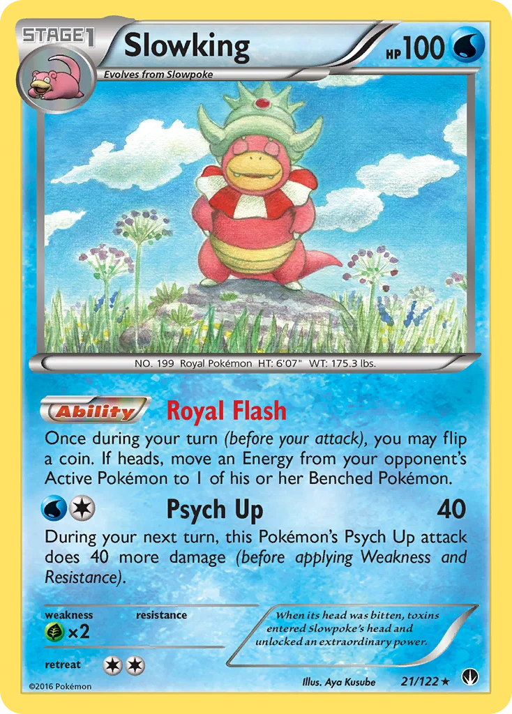 Slowking Pokemon card