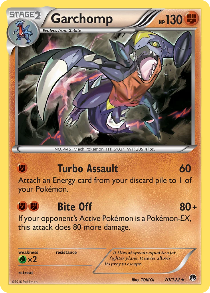 Garchomp Pokemon card