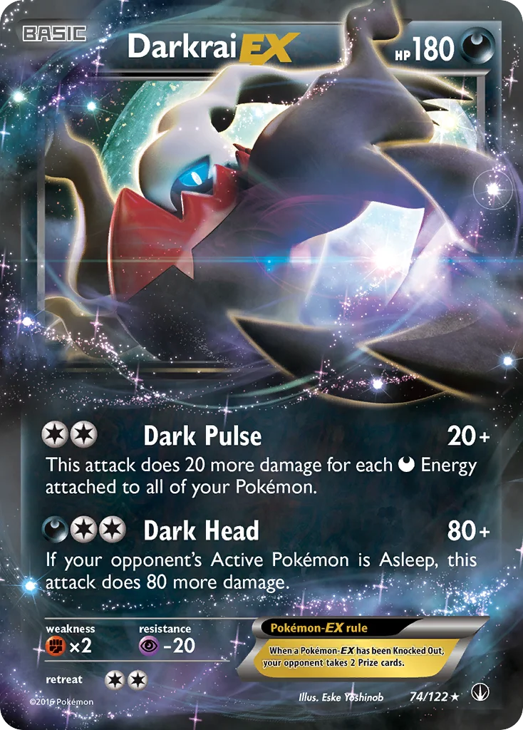Darkrai-EX Pokemon card