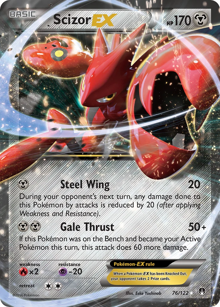 Scizor-EX Pokemon card