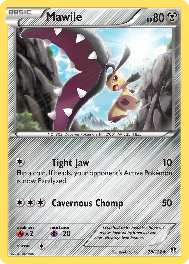 Mawile Pokemon card