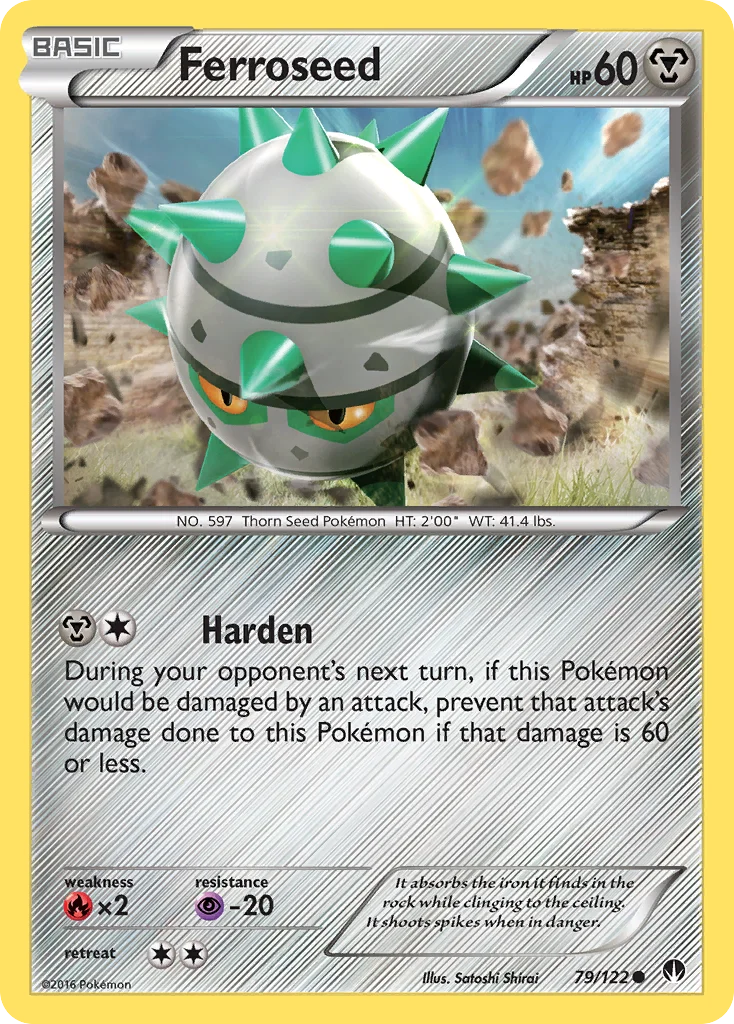 Ferroseed Pokemon card