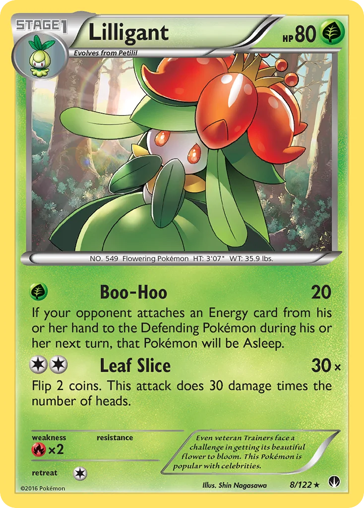 Lilligant Pokemon card
