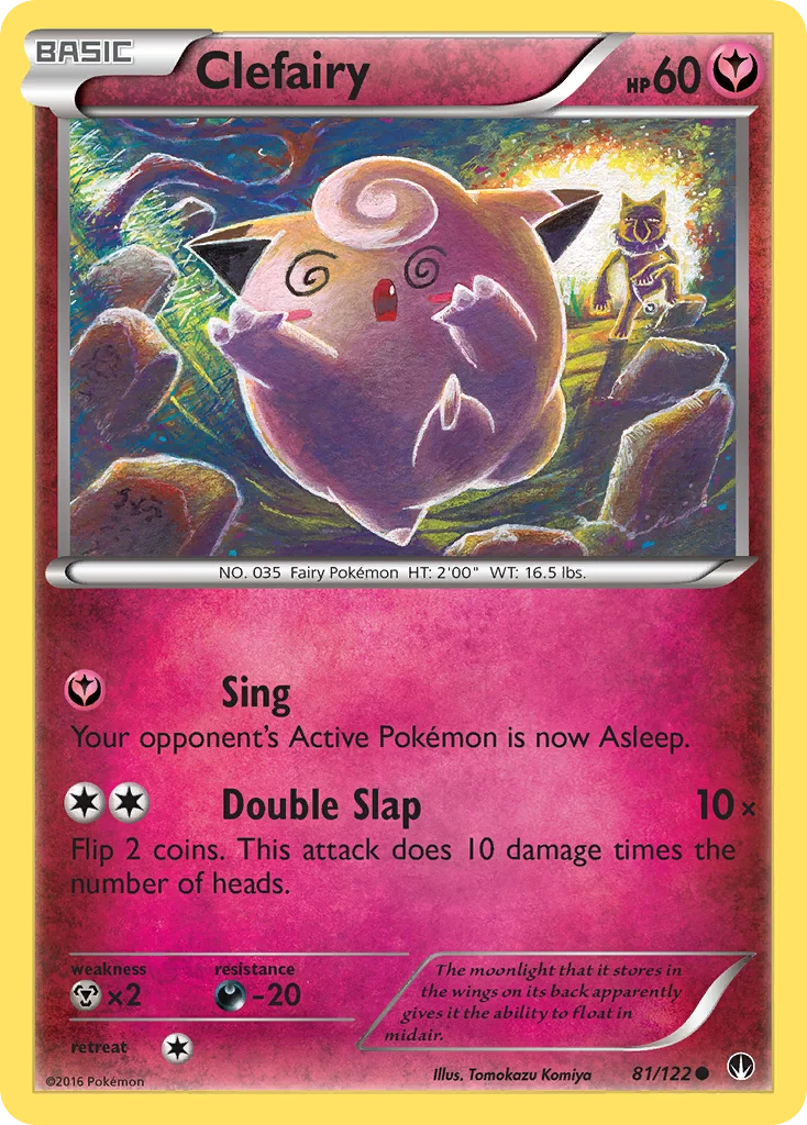 Clefairy Pokemon card