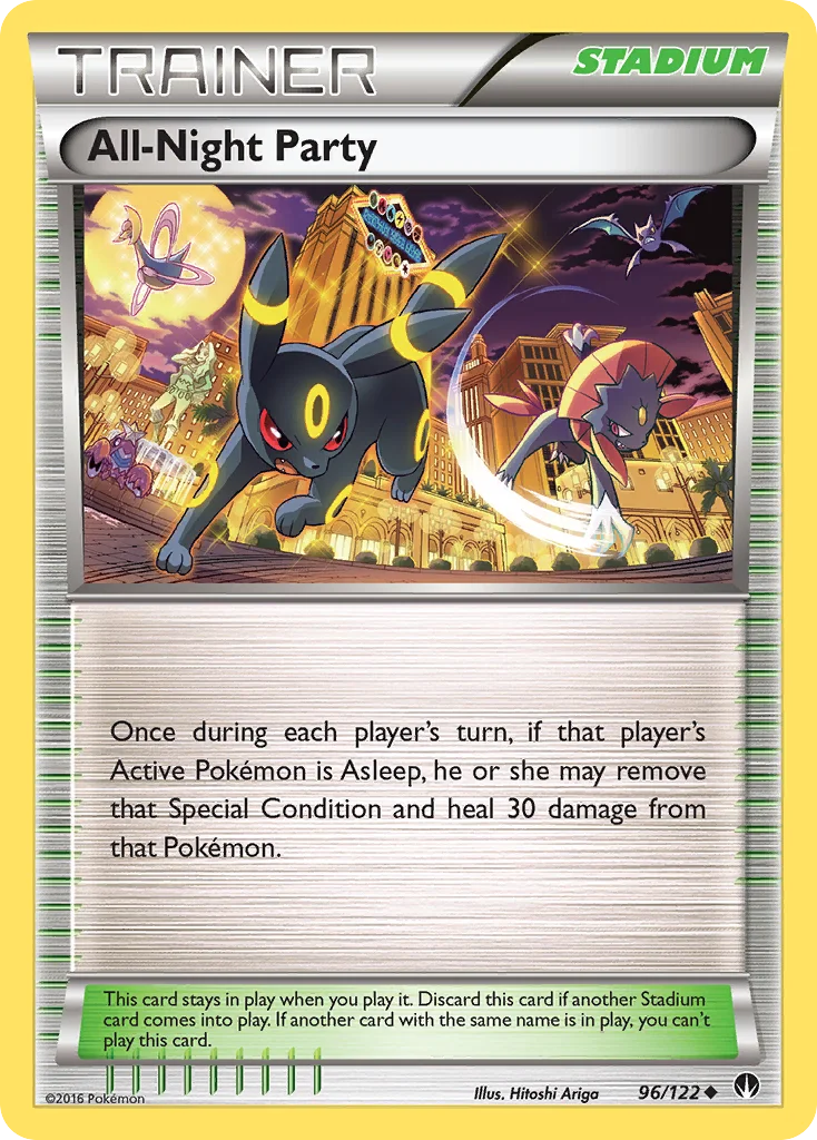 All-Night Party Pokemon card