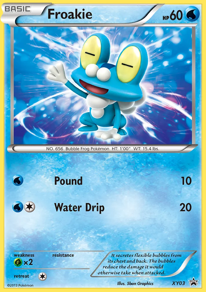 Froakie Pokemon card