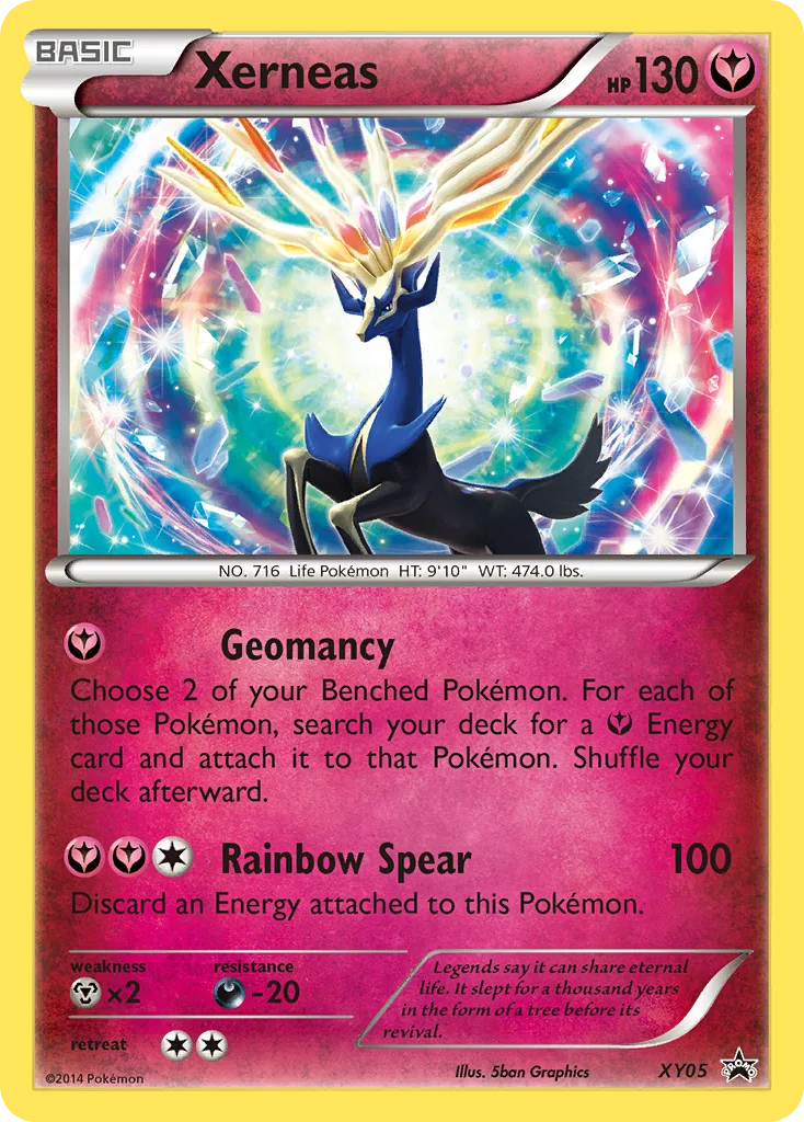 Xerneas Pokemon card