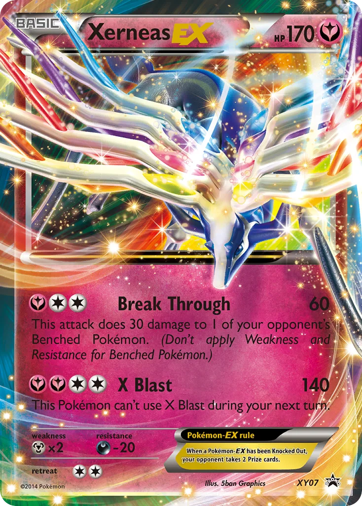 Xerneas-EX Pokemon card