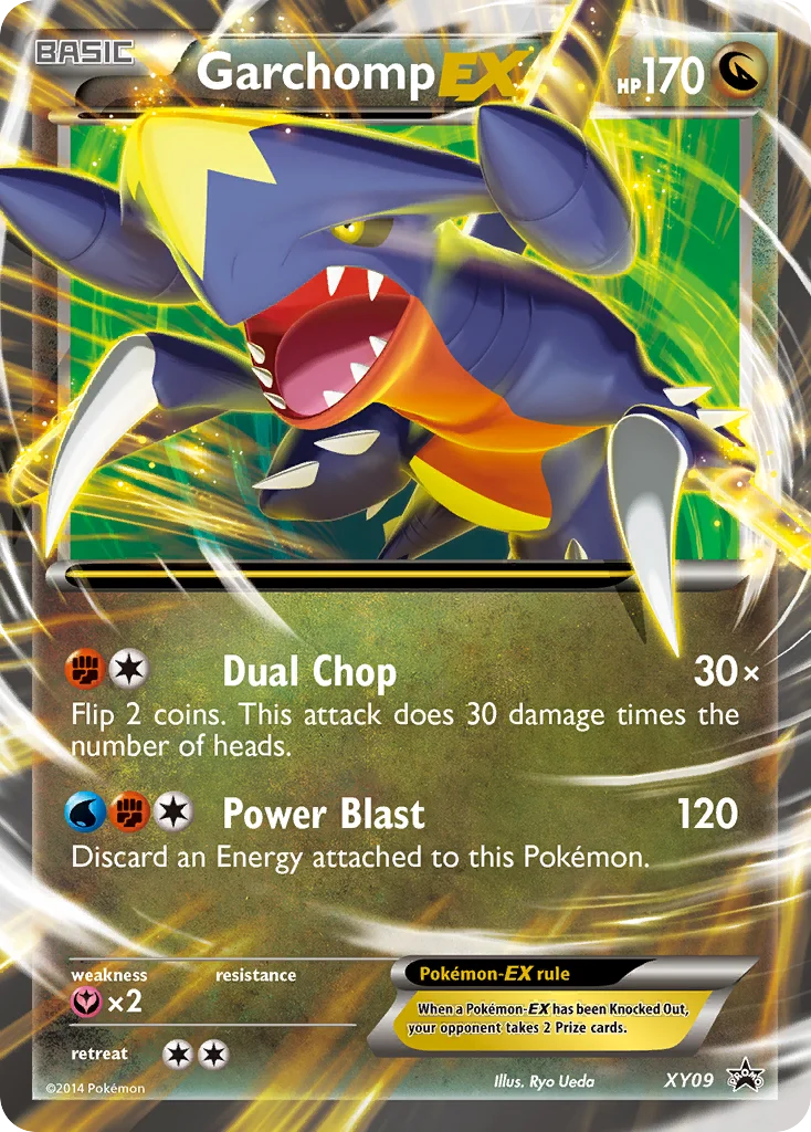 Garchomp-EX Pokemon card