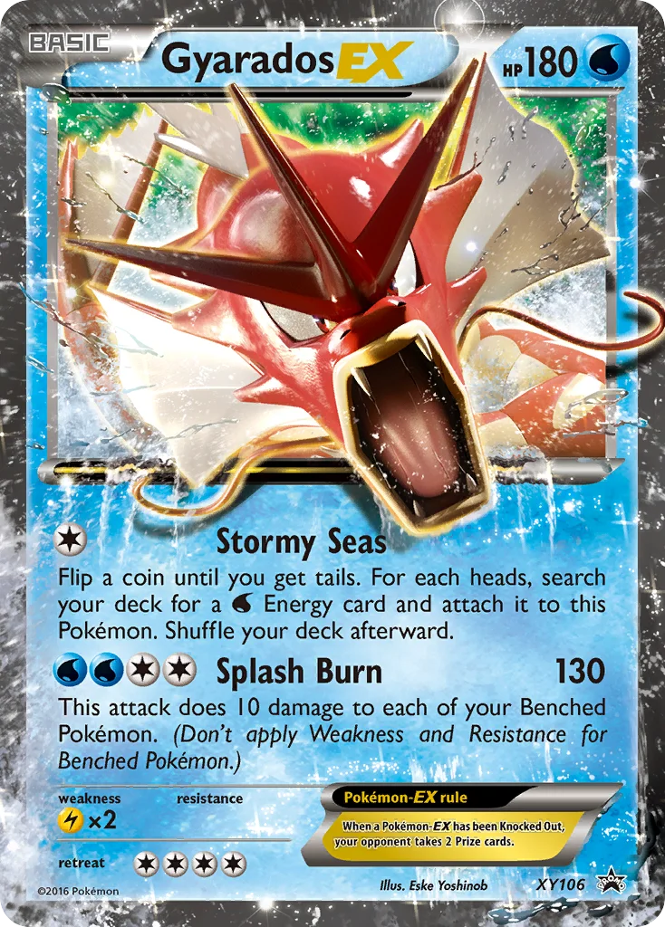 Gyarados-EX Pokemon card