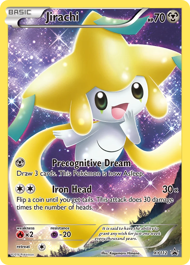 Jirachi Pokemon card