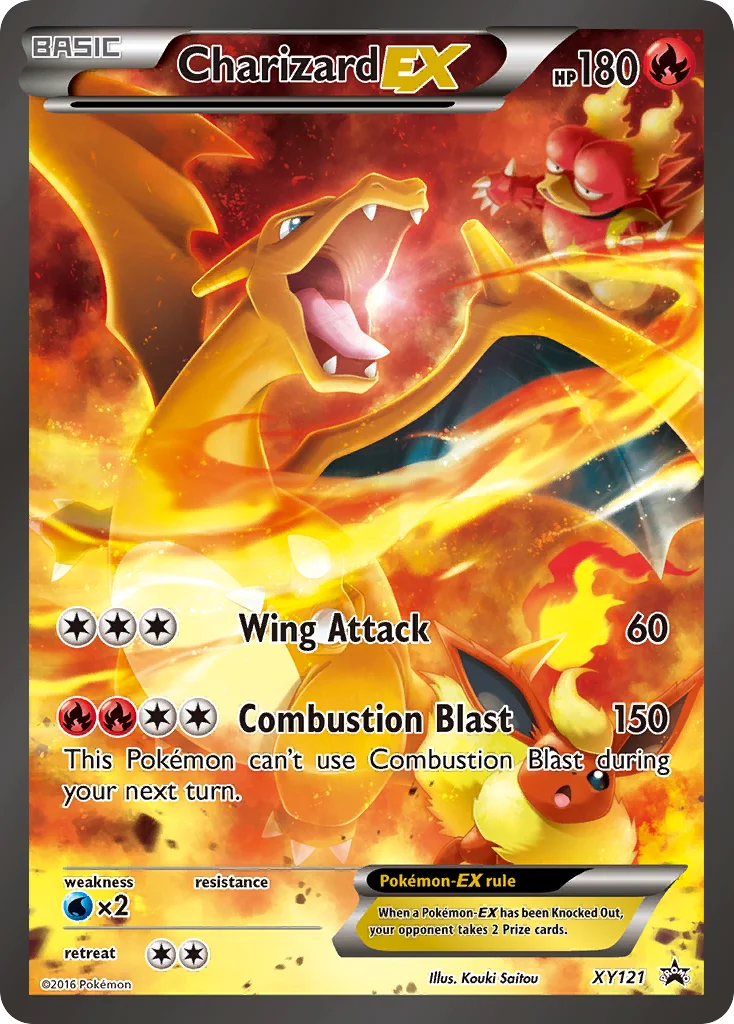 Charizard-EX Pokemon card