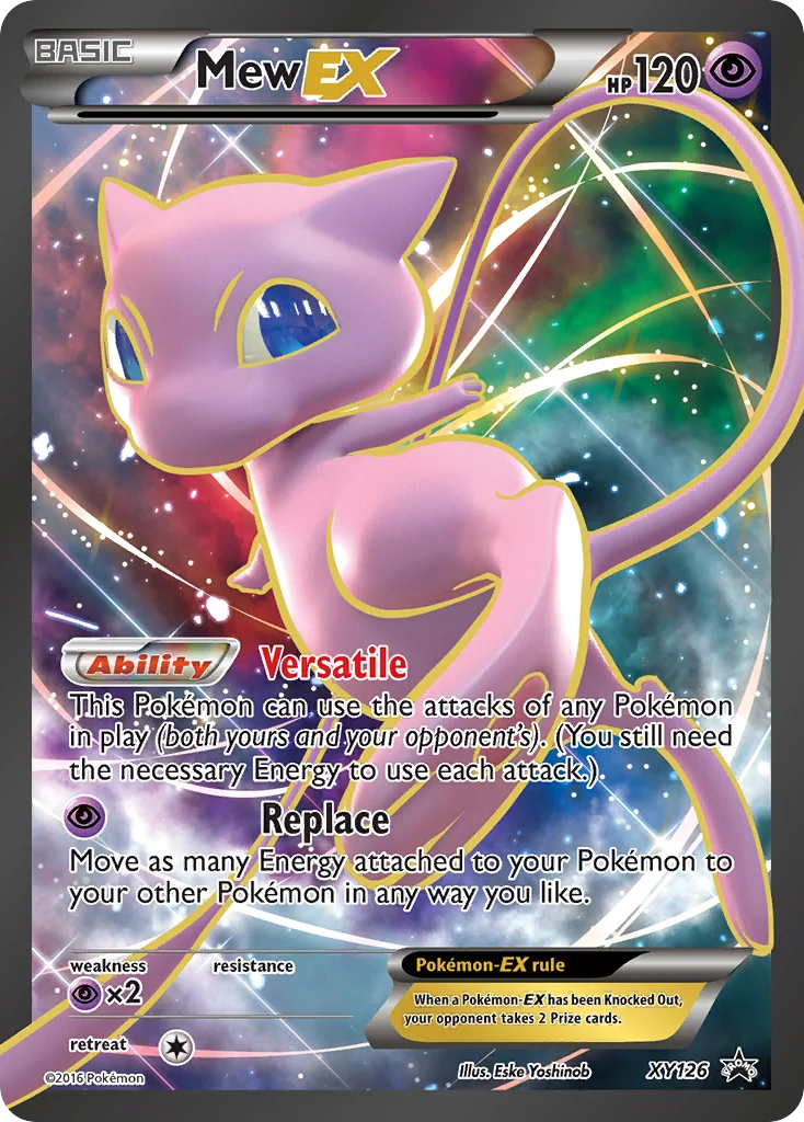 Mew-EX Pokemon card