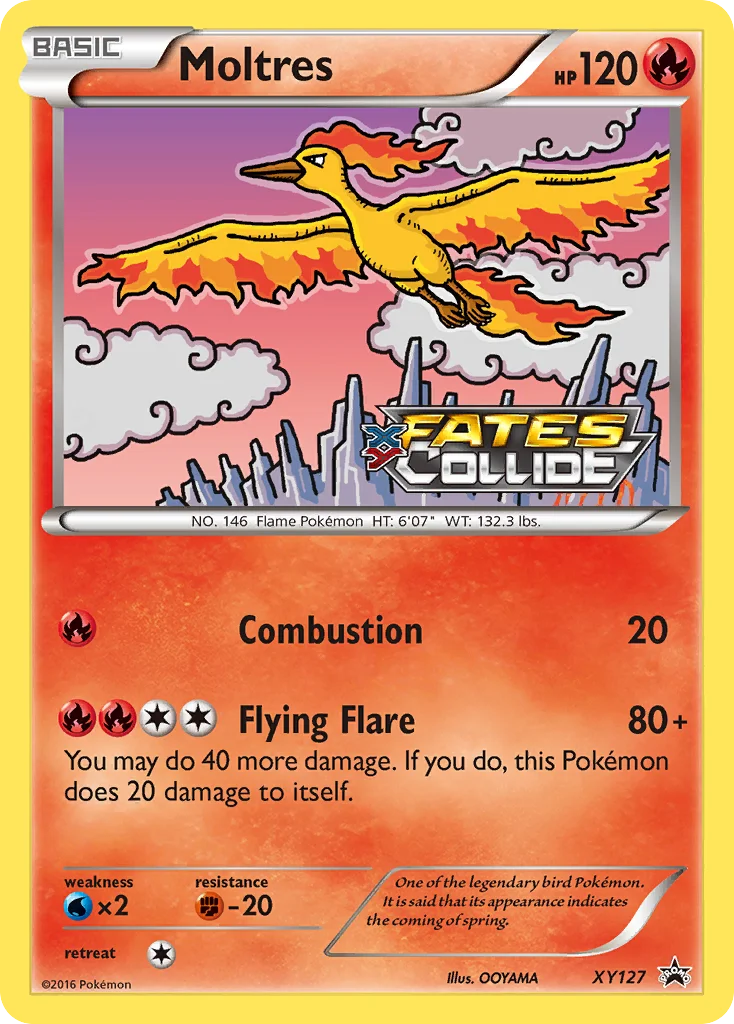 Moltres Pokemon card