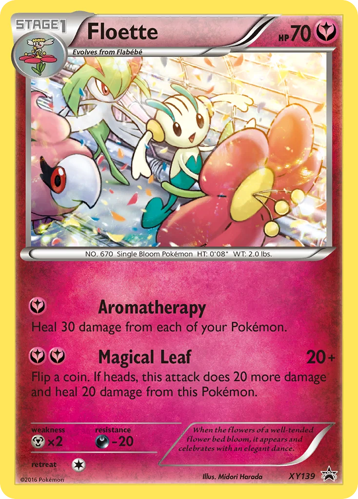 Floette Pokemon card