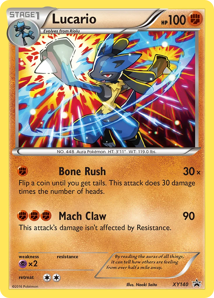 Lucario Pokemon card