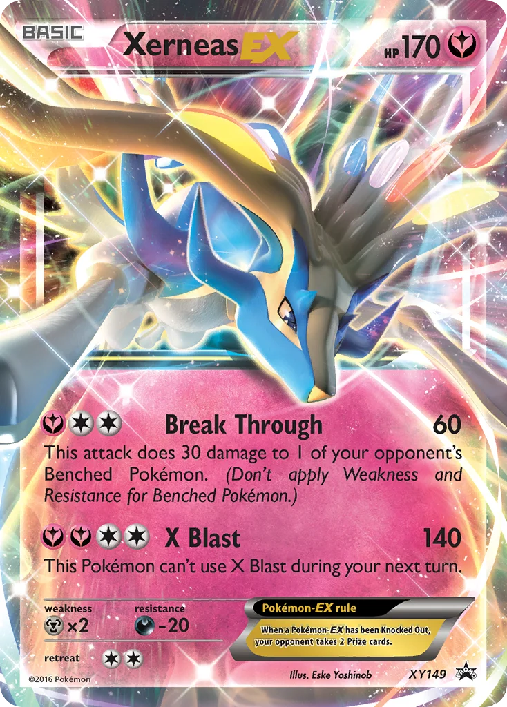 Xerneas-EX Pokemon card