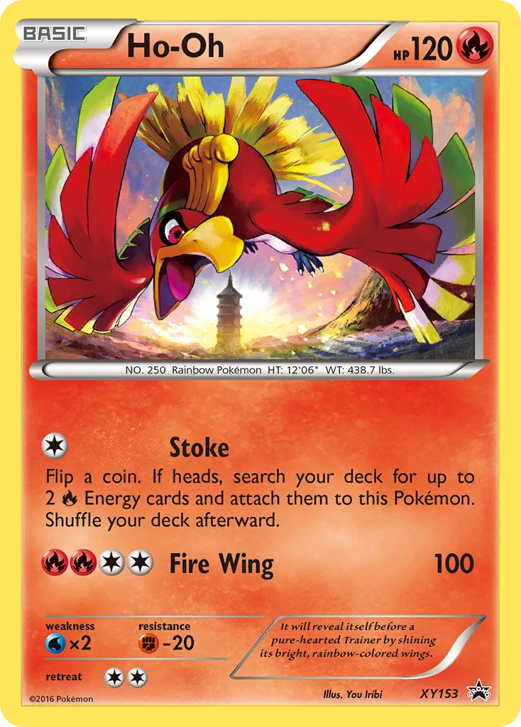 Ho-Oh Pokemon card