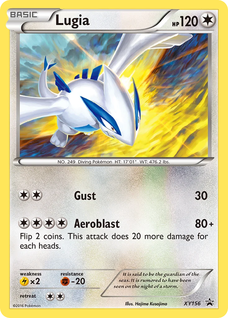 Lugia Pokemon card