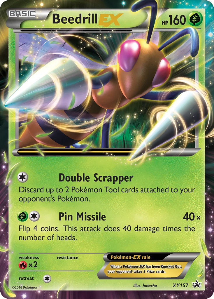 Beedrill-EX Pokemon card