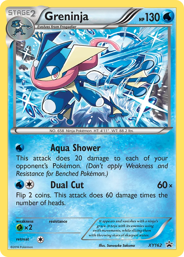 Greninja Pokemon card