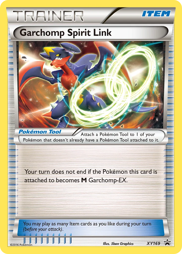 Garchomp Spirit Link Pokemon card