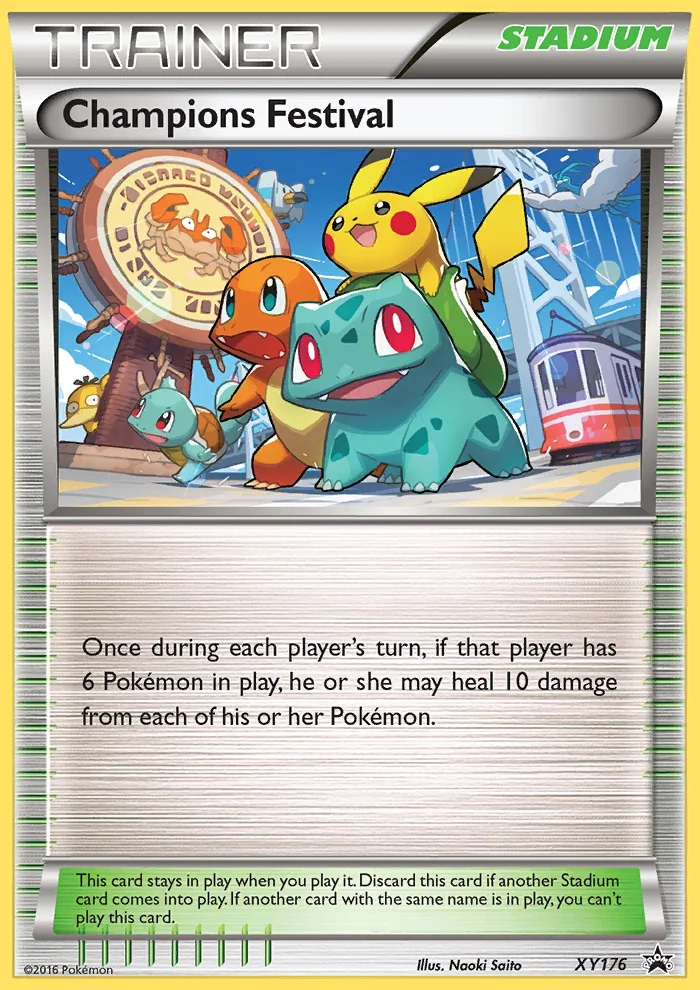 Champions Festival Pokemon card