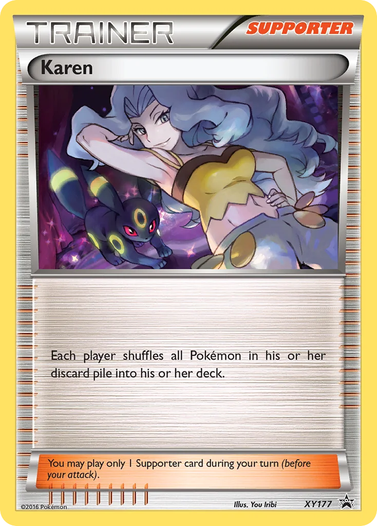 Karen Pokemon card