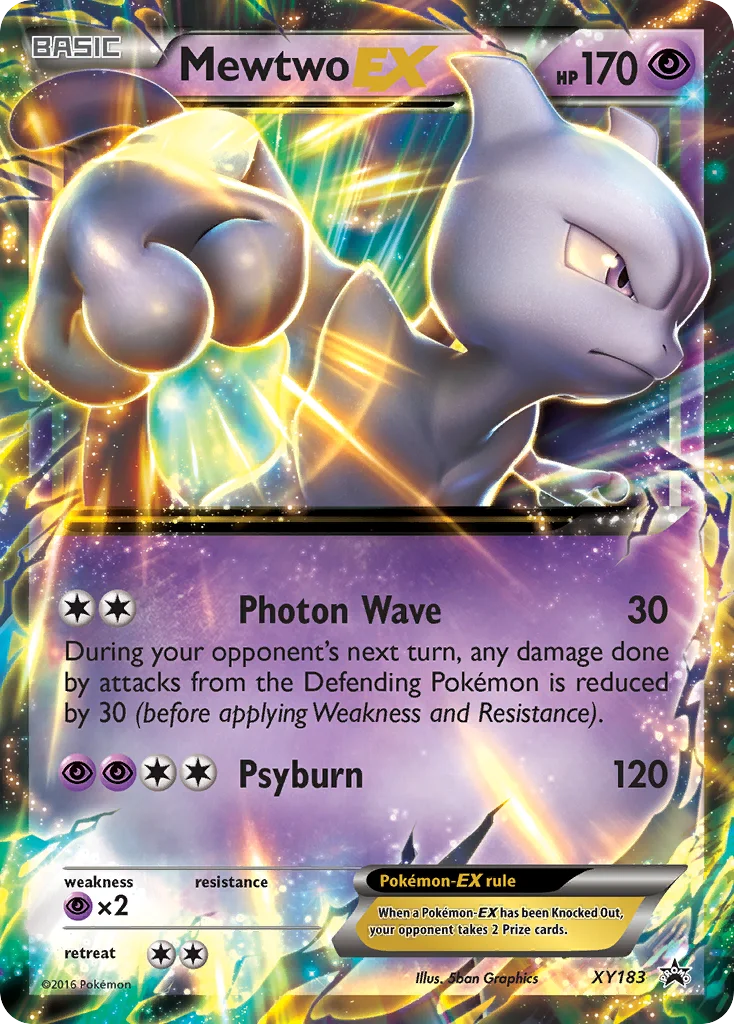 Mewtwo-EX Pokemon card