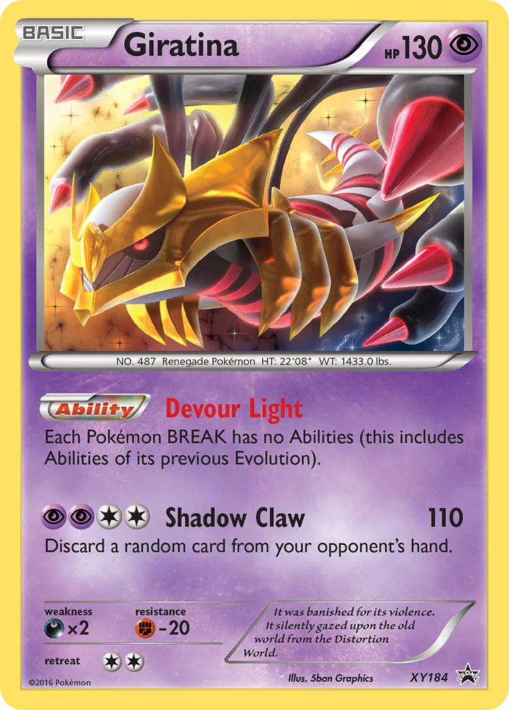 Giratina Pokemon card