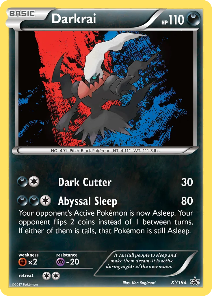 Darkrai Pokemon card