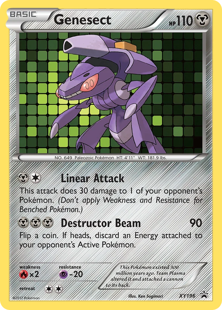 Genesect Pokemon card