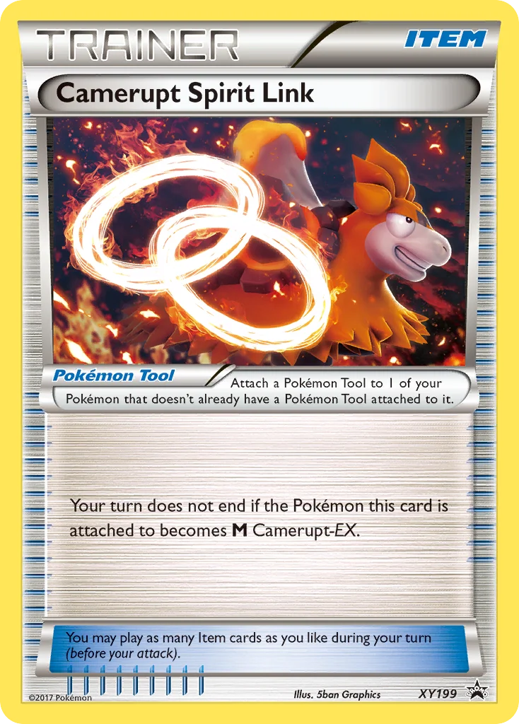 Camerupt Spirit Link Pokemon card