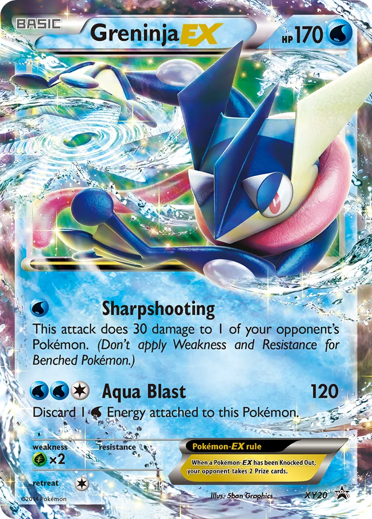 Greninja-EX Pokemon card