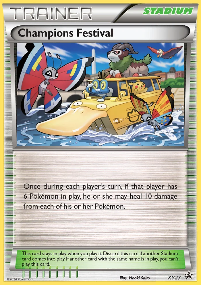 Champions Festival Pokemon card