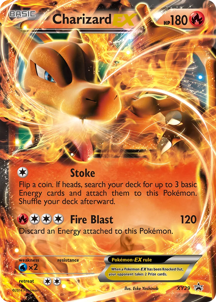 Charizard-EX Pokemon card