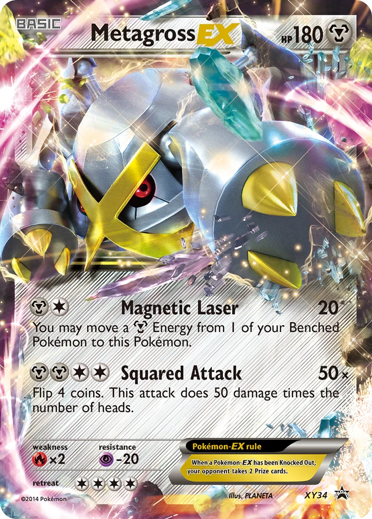 Metagross-EX Pokemon card
