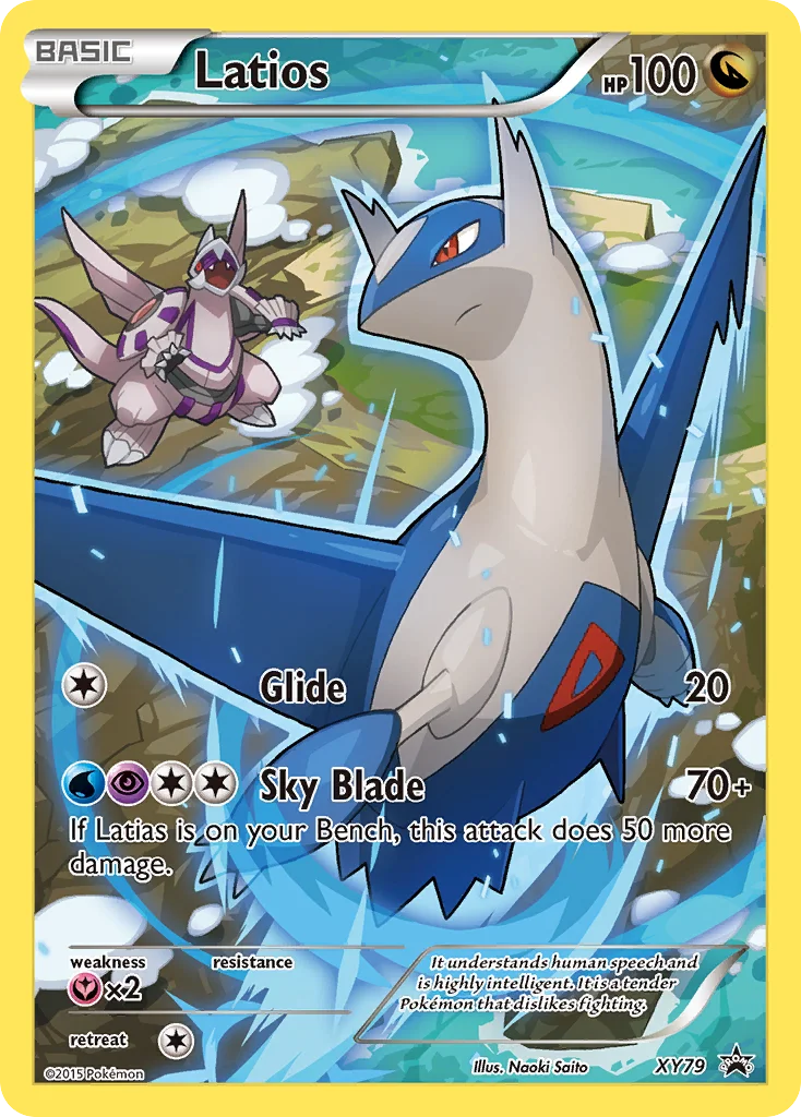 Latios Pokemon card