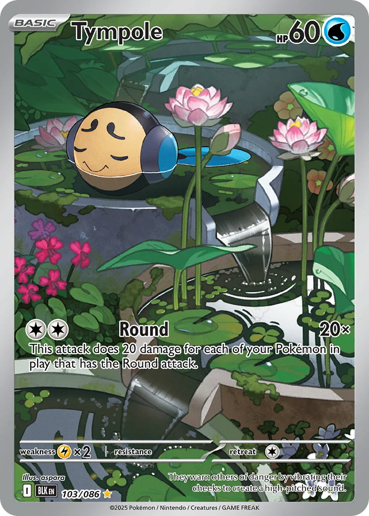 Tympole Pokemon card