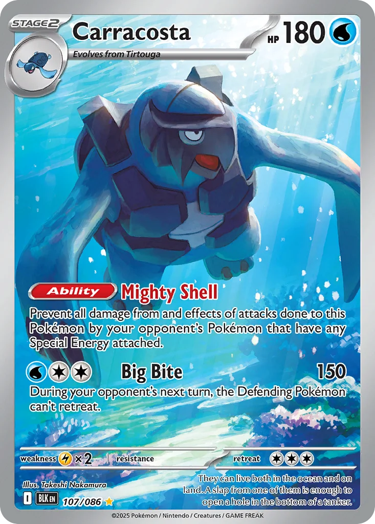 Carracosta Pokemon card