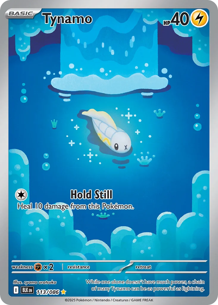 Tynamo Pokemon card