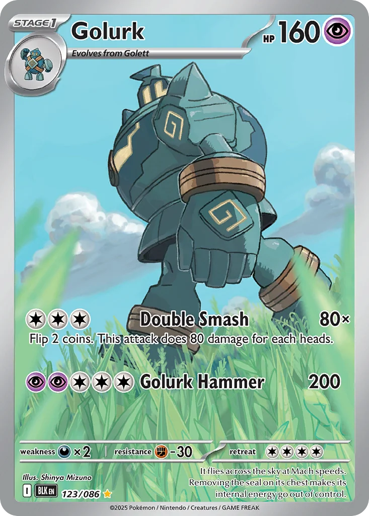 Golurk Pokemon card