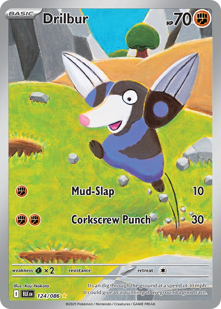 Drilbur Pokemon card