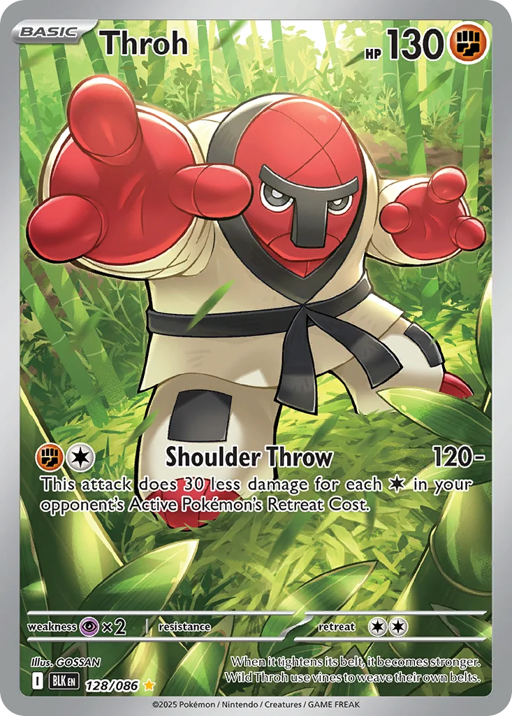 Throh Pokemon card