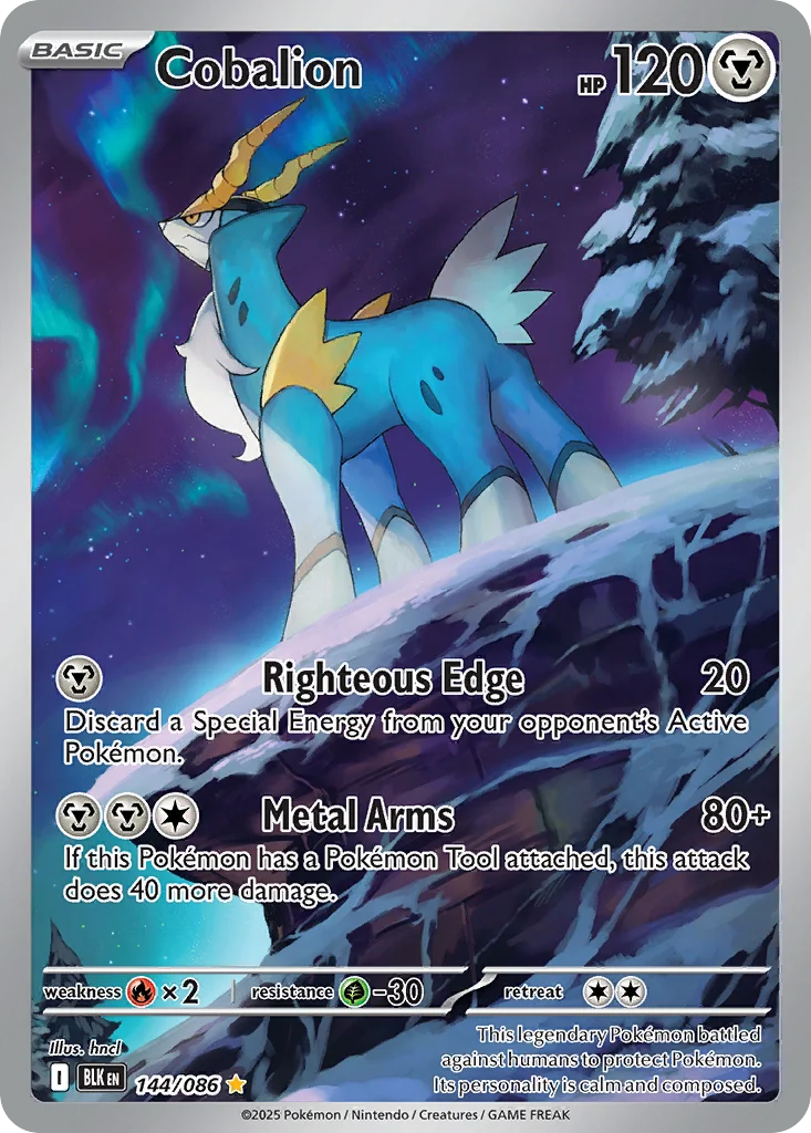 Cobalion Pokemon card