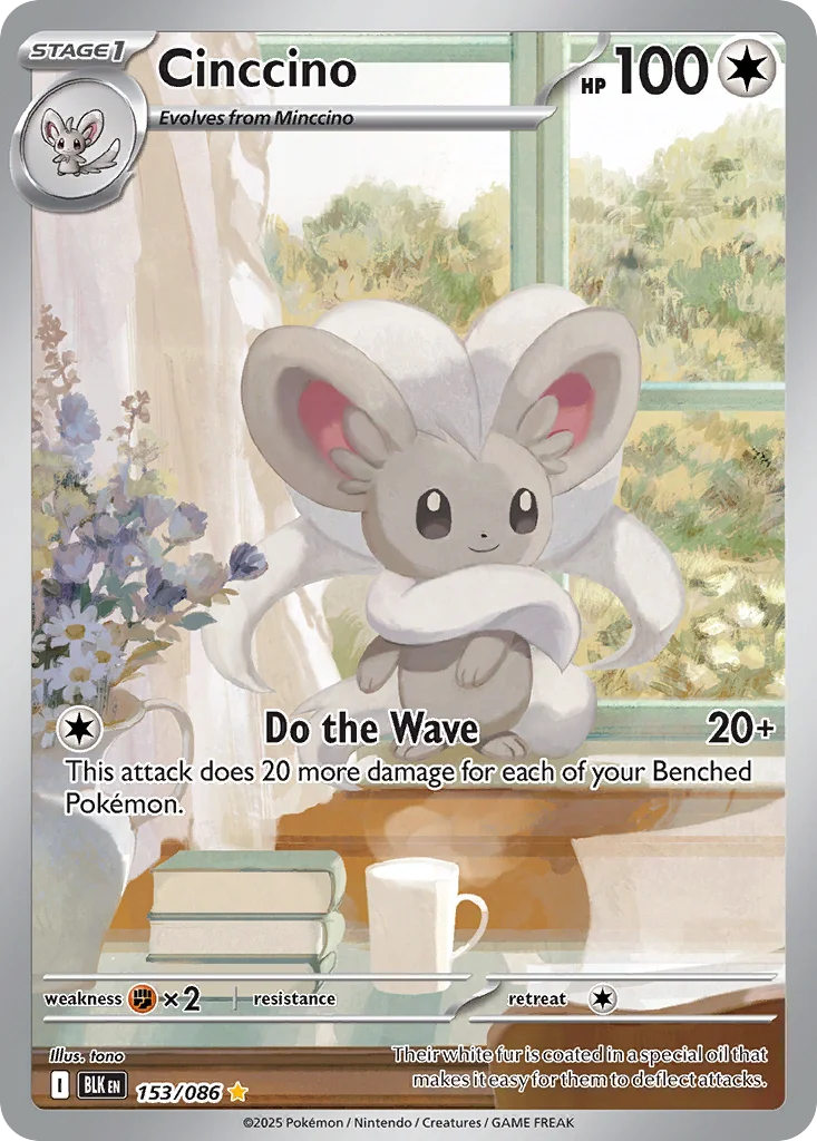 Cinccino Pokemon card