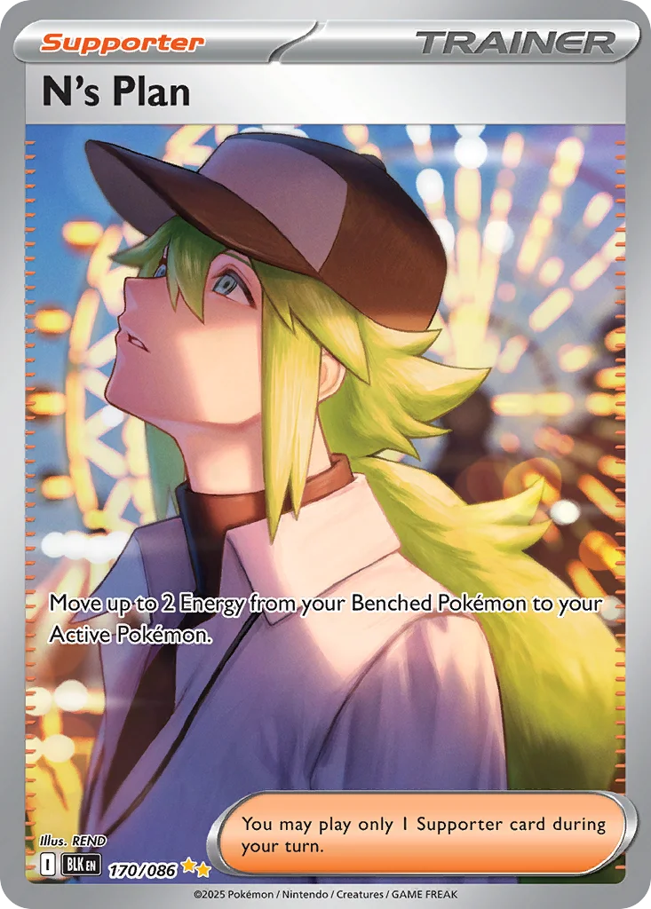 N's Plan Pokemon card