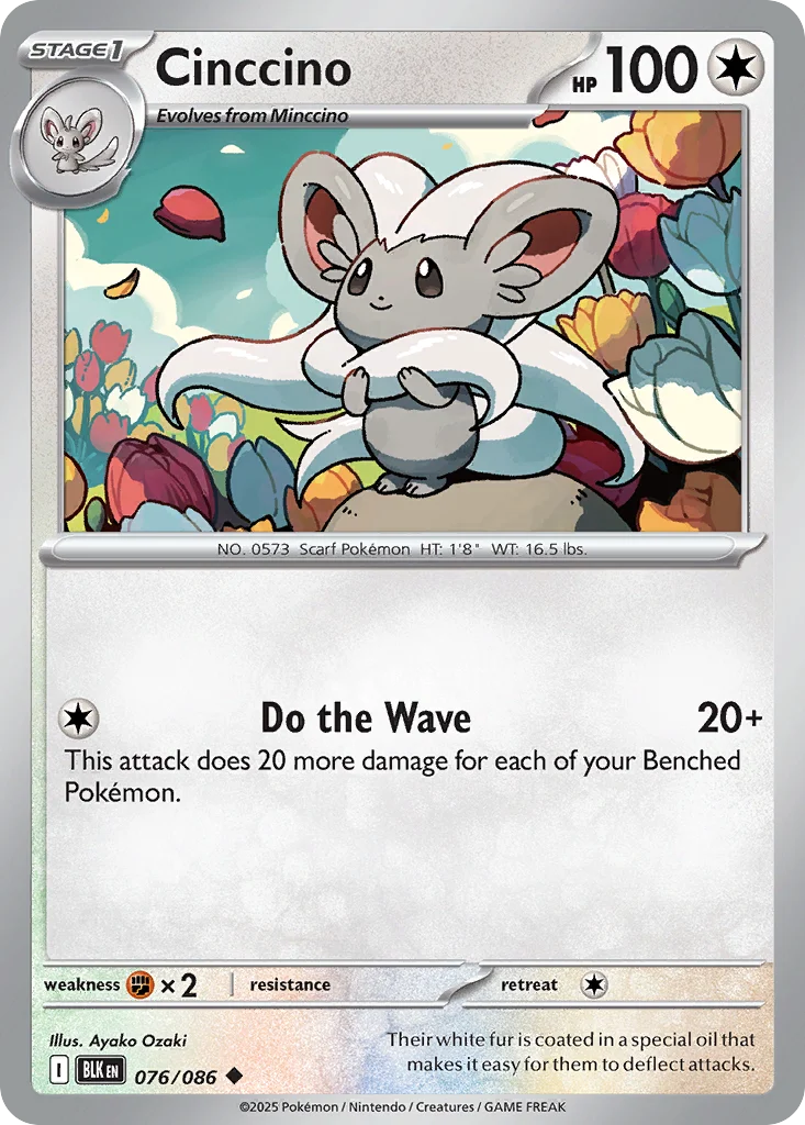 Cinccino Pokemon card