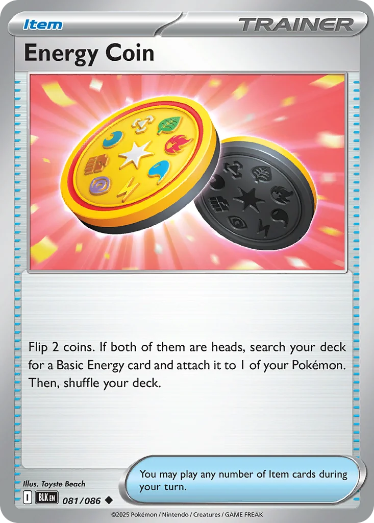 Energy Coin Pokemon card